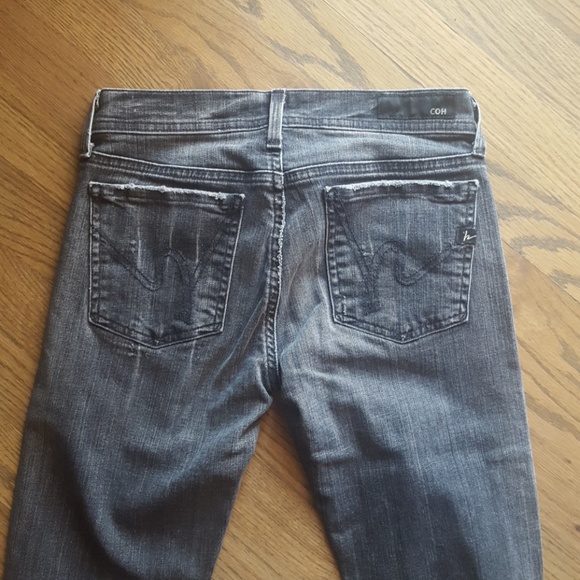 COH Rock and Roll Black Ava Jeans Ankle Zips - Picture 4 of 5